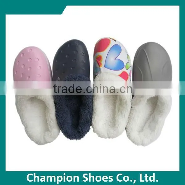 Comfortable Warm Winter Clogs Shoes
