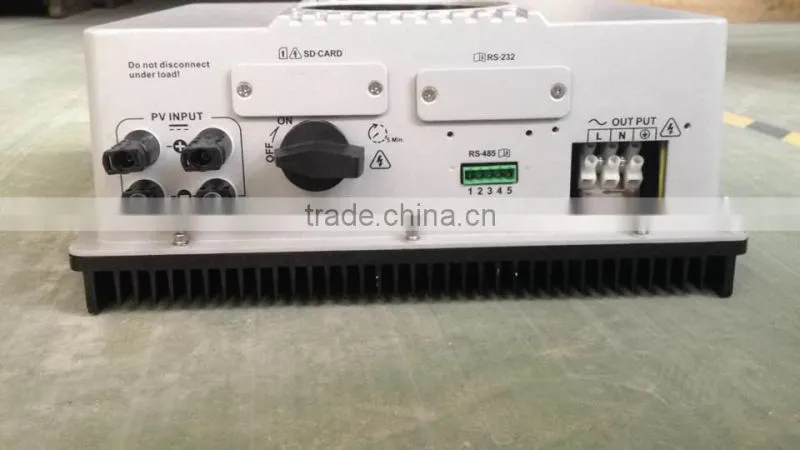 5years warranty High frequency Pure Sine Wave 4.2kw 5kw on grid solar inverter