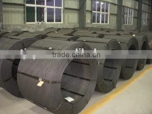 High Quality 9.53mm ASTM A416 grade PC strand