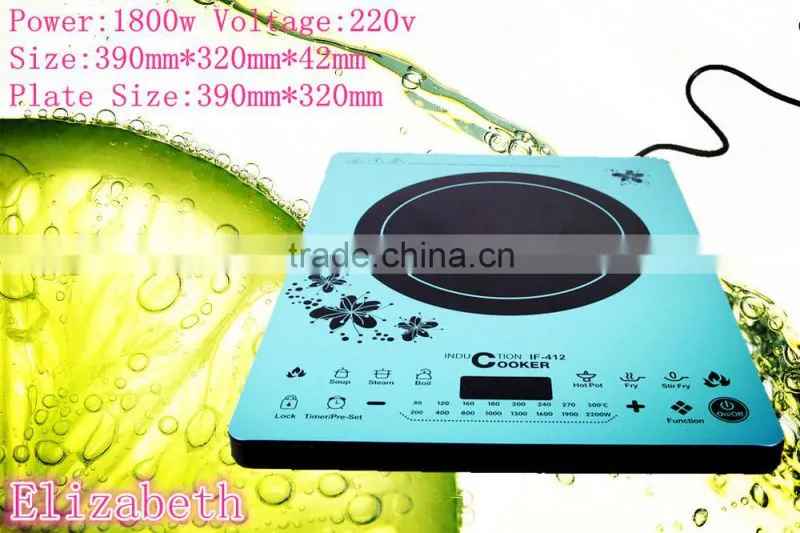 touch control induction cooker for home