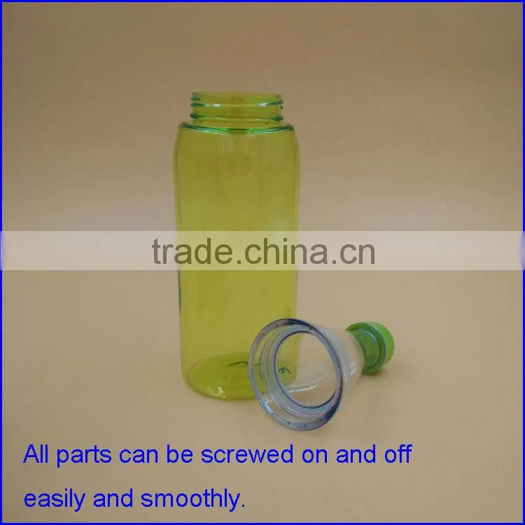 US 700ML 24OZ FDA plastic Tritan water bottles BPA free and any color avaible