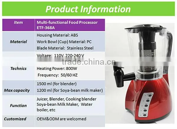 300W manufacturer china kitchen appliances