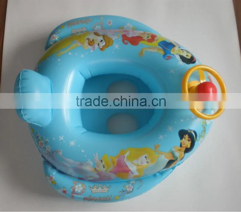 Inflatable baby seat float