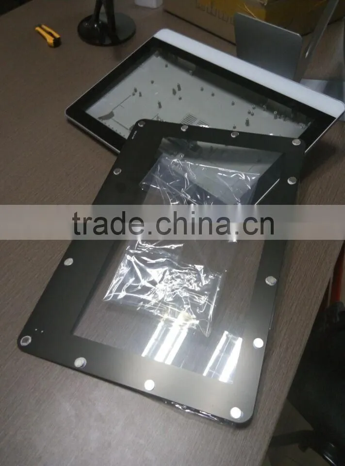 21.5 inch 18.5" 21.5" 23.6" inch china factory destop computer plastic/aluminium alloy case all in one pc case