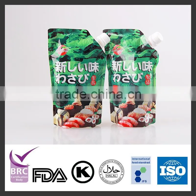 Natural green wasabi pasty 500g with excellent taste