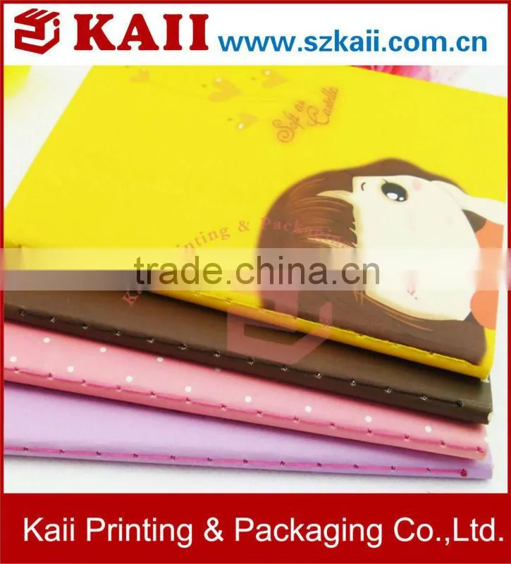 reliable supplier of loose leaf leather journal diary notebook in China