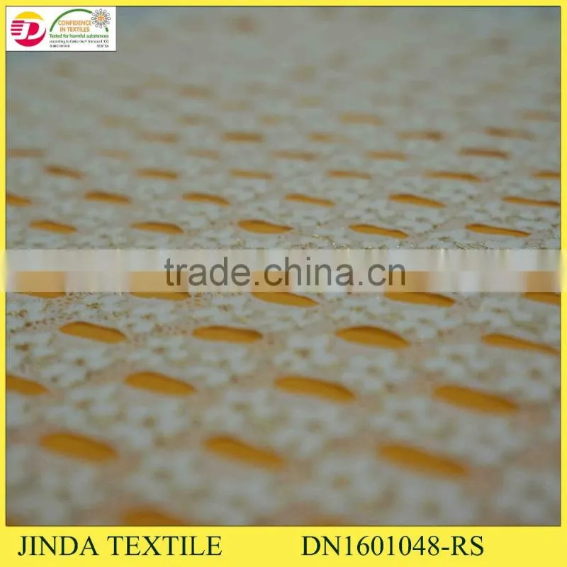 2016New Arrival Nylon Spandex Small Flower Lace Fabric For African Market
