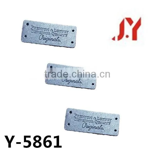 Customized New Stylished OEM Colorful Leather Patch for Backpack