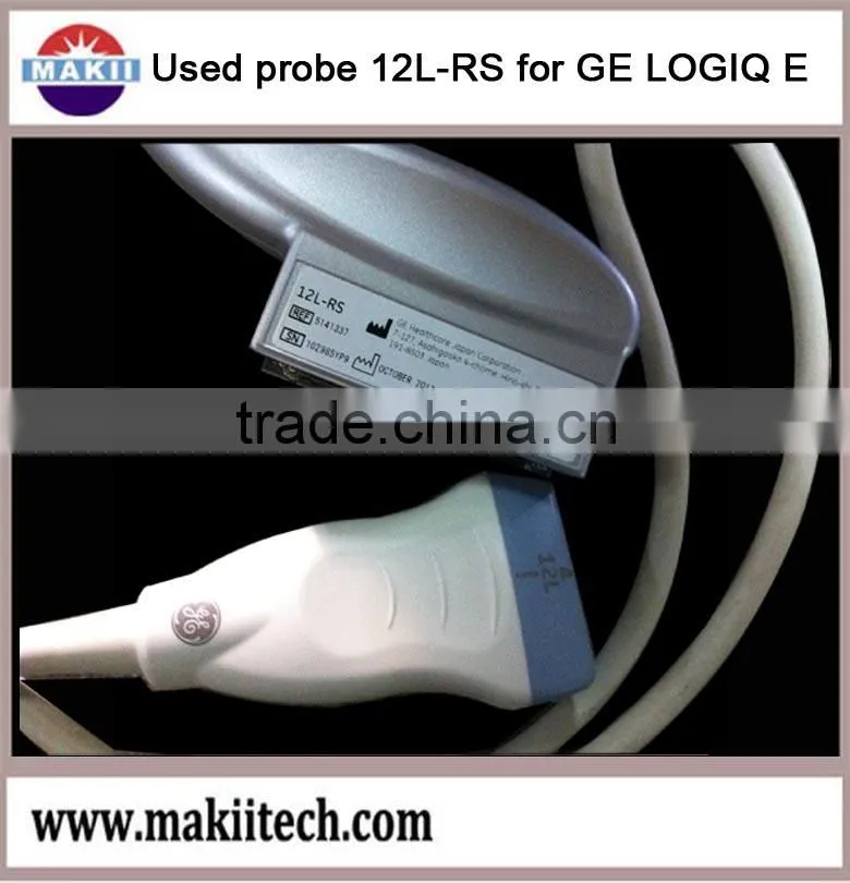 used GE color doppler ultrasound scan transducer 12L-RS for Logiq E