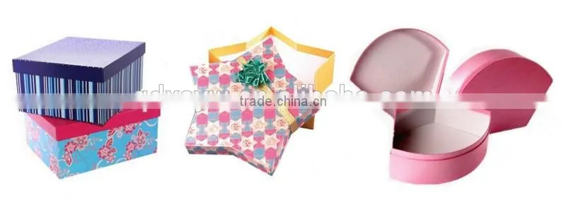 Brown Orange Color Rigid Card Hamper Chocolate Packaging Box