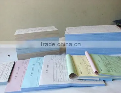 Custom carbonless copy paper