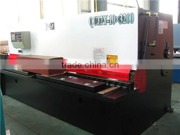 QC12Y-4x2500 cnc stainless steel shearing machine