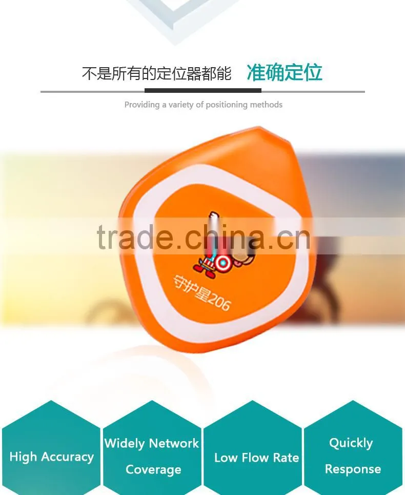 2016 GPS Tracker Portable Size SOS Button High Accuracy Position, Waterproof and dustproof