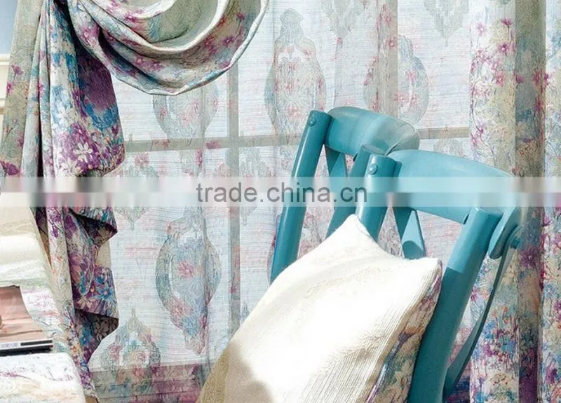 European high-grade jacquard polyester curtain