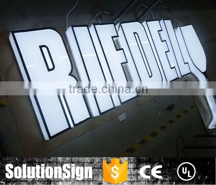 different style alphabet letters to make signs for shop and chain store