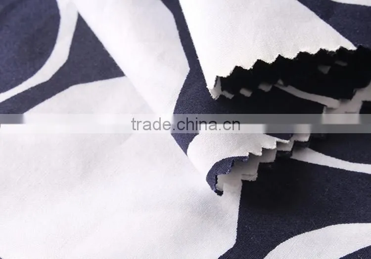 New digital design 60*60 cotton fabric printed wholesale for making garment