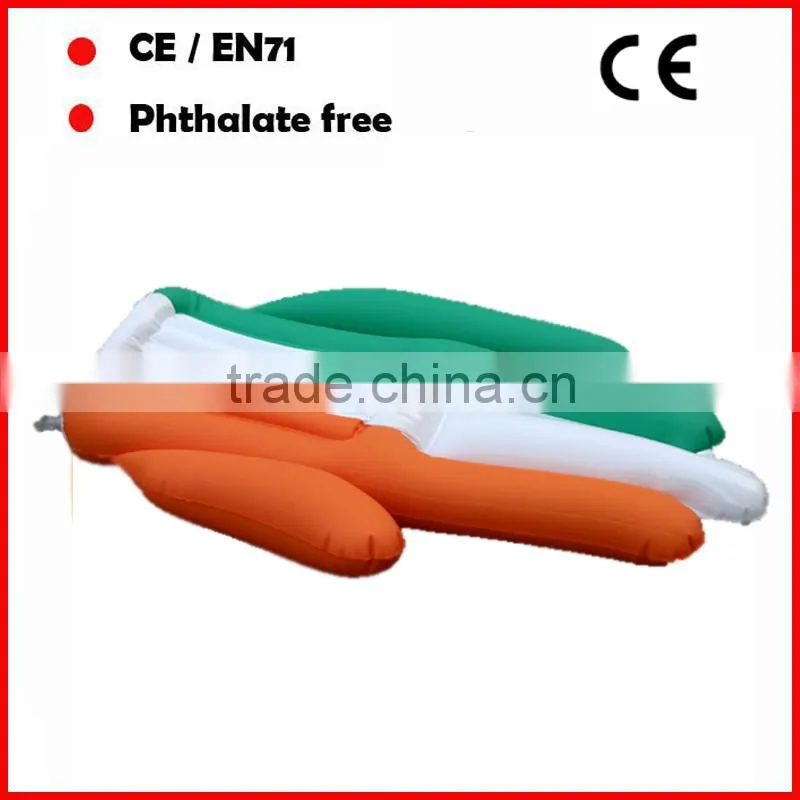 Huge High Quality inflatable hand with one finger for cheering
