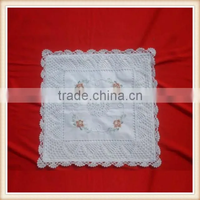 latest design embroidery cushion cover