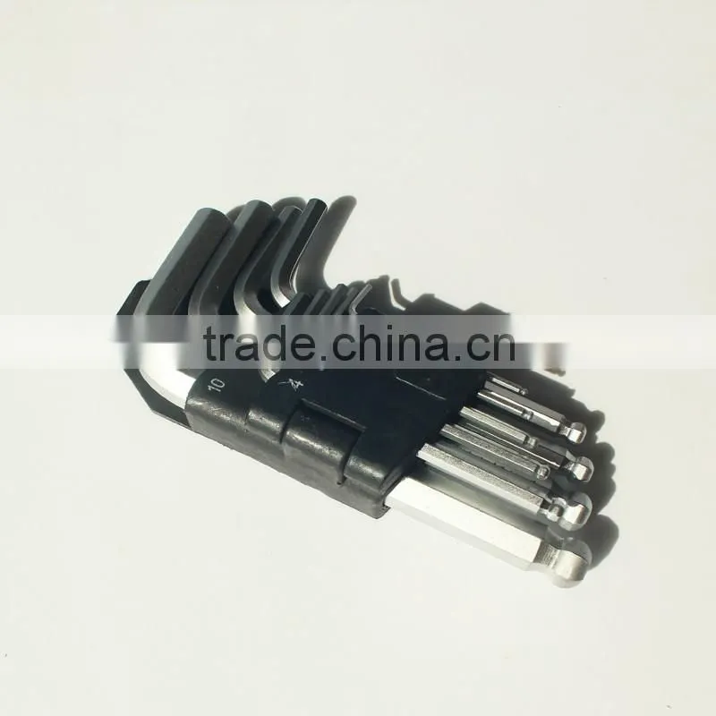 9pcs Ball End Hex Key Set, Allen Key Set