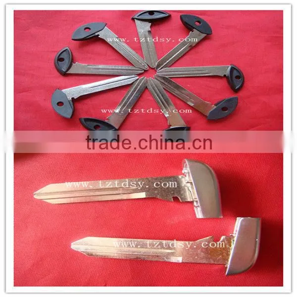 Tongda Good quality spare key for toyota lexs smart key blade