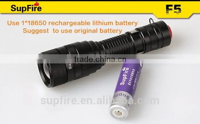 long range self defence weapon aluminum alloy flash light