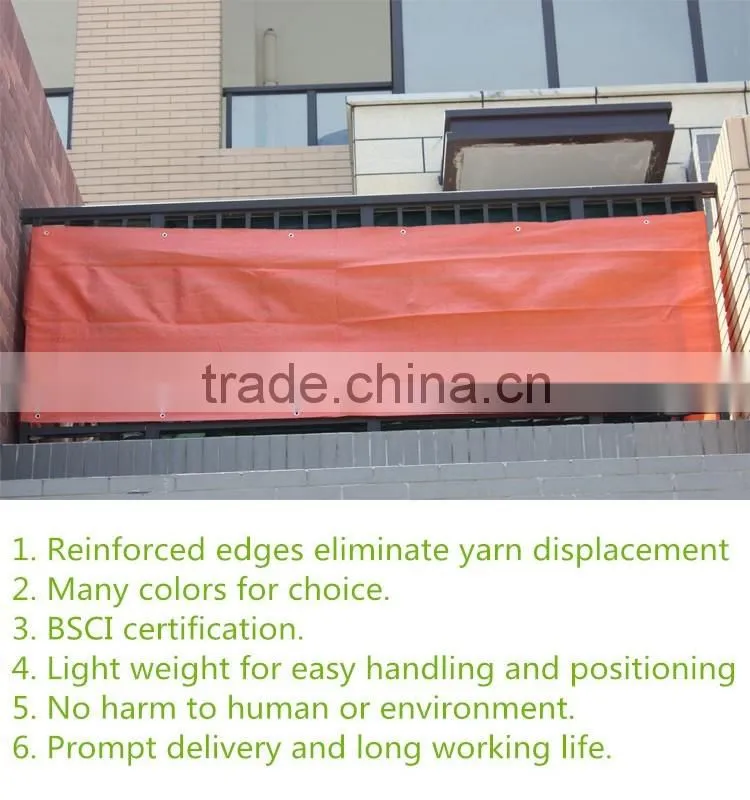 DE&T balcony net, balcony glazing system, prefabricated balcony