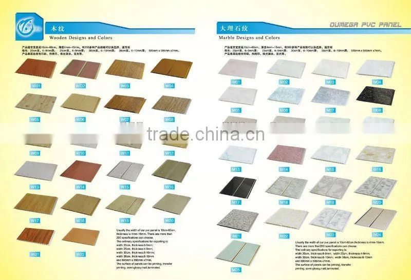 New design PVC Ceiling panel P20w1