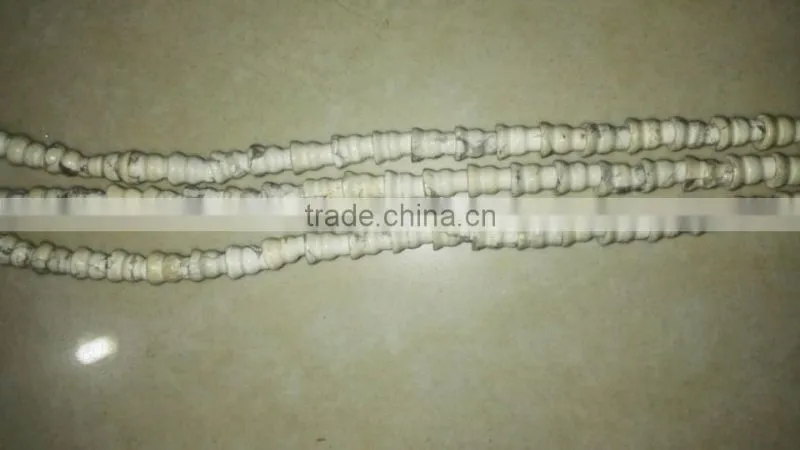 white turquoise 8mm gourd gemstone beads