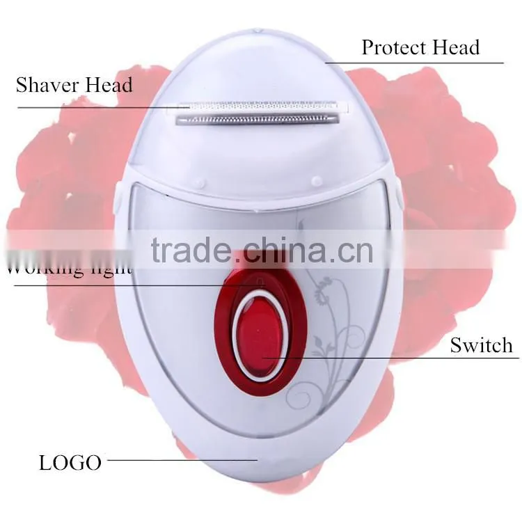 Portable Rechargeable epilator lady electric shaver