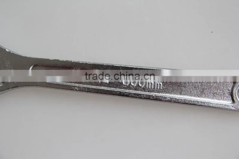 Adjustable ring spanner wrench