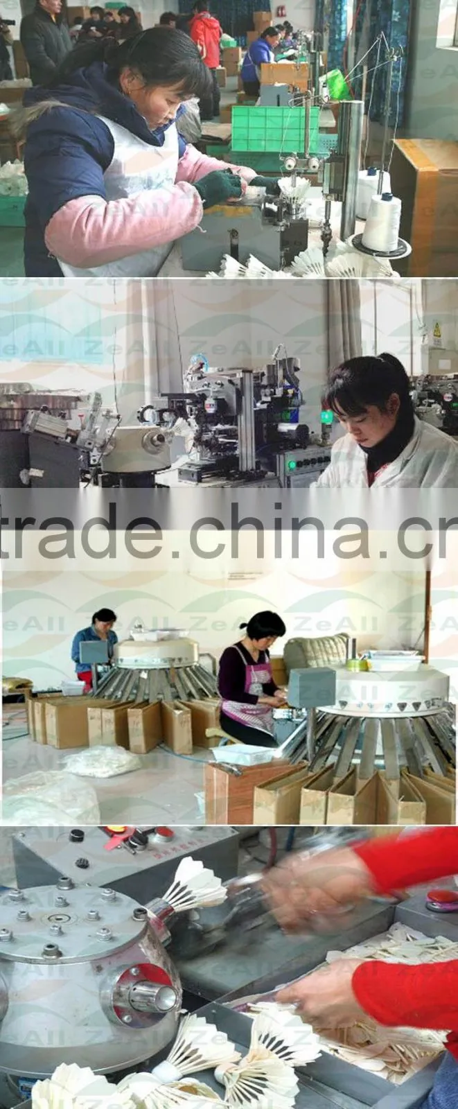 training badminton shuttlecock OEM China