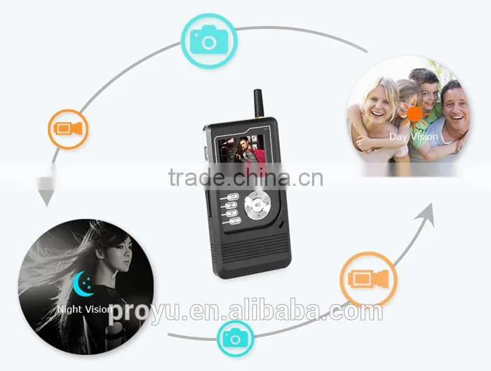 IP55 Waterproof Design 12 Ringtones Camera Intercom Doorbell Video Doorphone with ID Cards