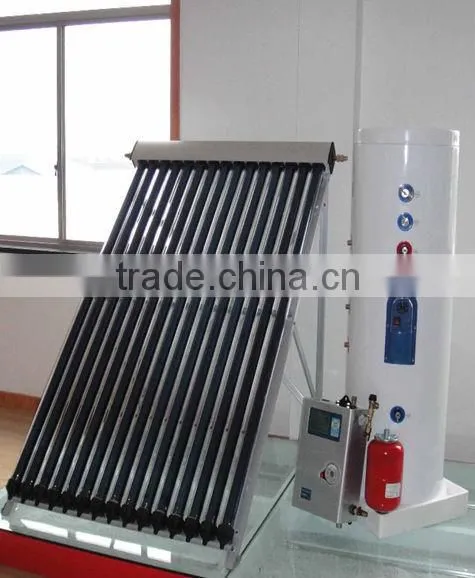 Heat pipe collector Split Pressurized solar water heater for home heating system