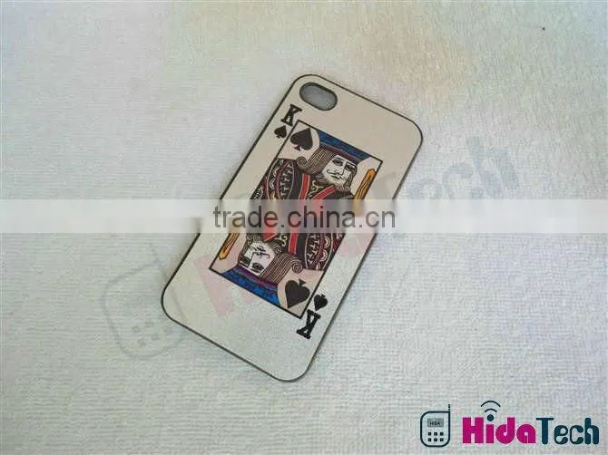 Casino Poker Joker Case for iPhone 4 / 4S,gold & silver color available
