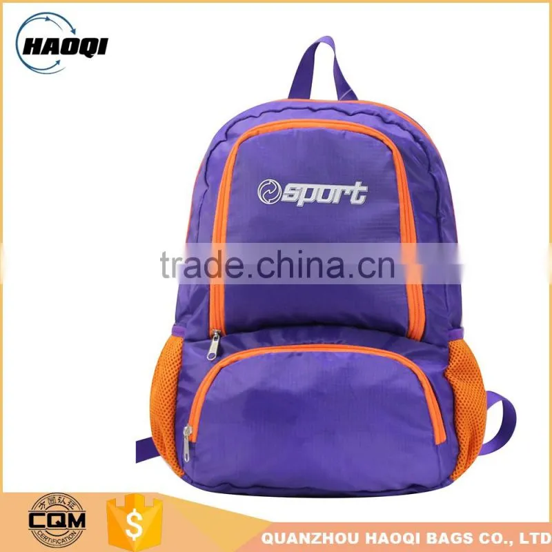 Unisex foldable backpack waterproof sport backpack