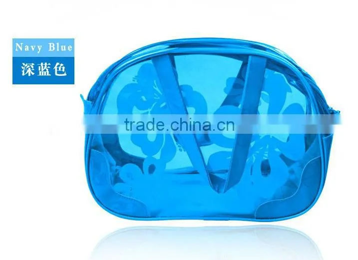high quality clear pvc wash bag