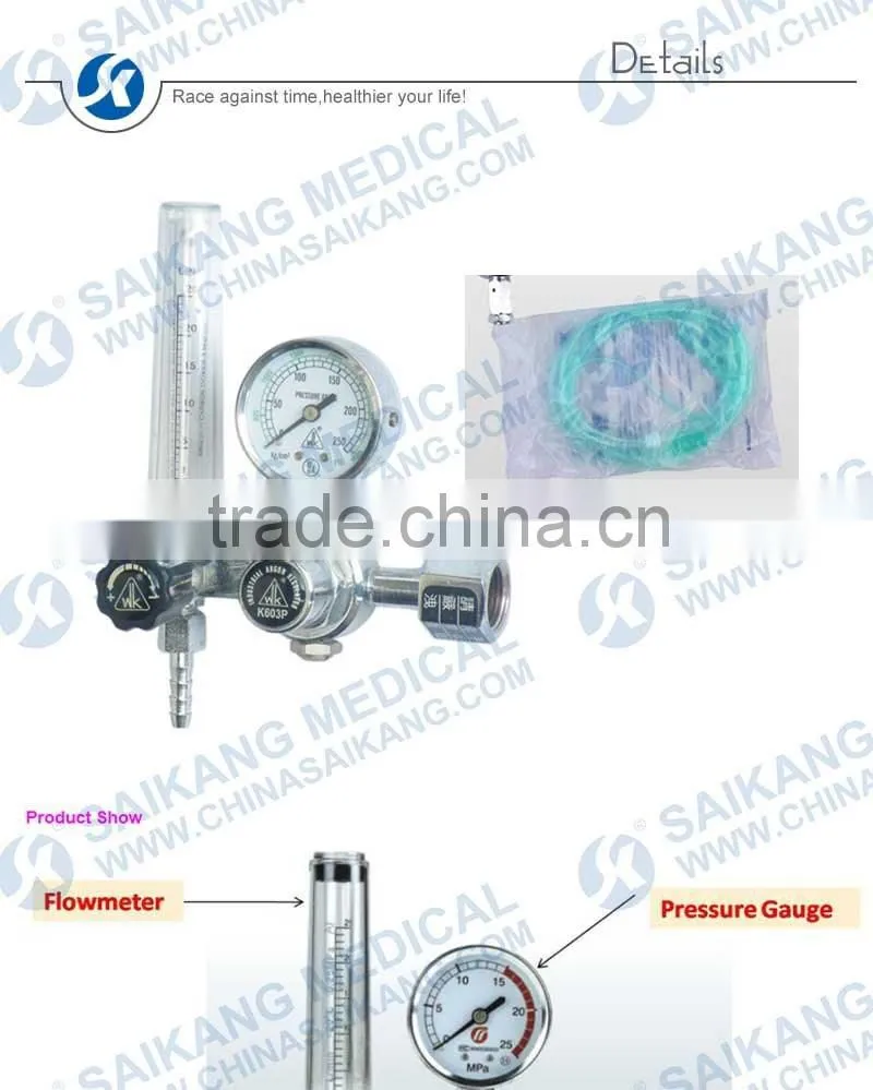 Medical Appliances Argon Gas Pressure Reducer