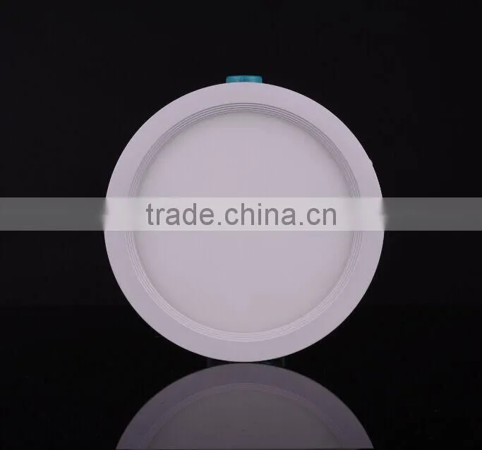 Embedded anti-dazzle round slim led panel light 24w anti-dazzle round slim led panel light