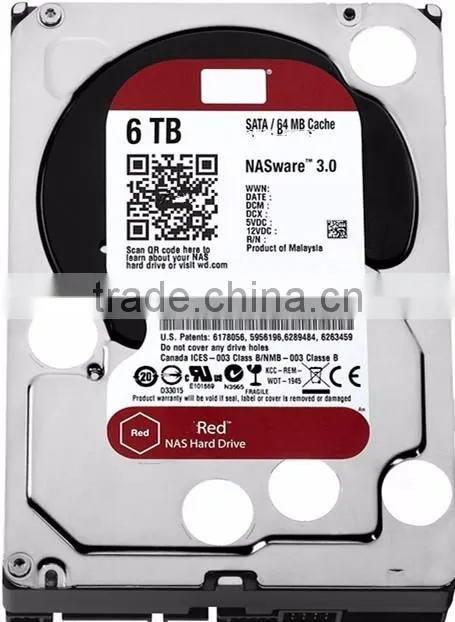 New---6TB SATA HDD for Nas Family Server Harddisk --7.2Krpm 3.5inch