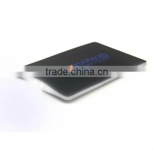 PVC card flashlight for promotional gifts