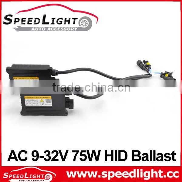 Hot Selling Factory Price Stable quality 9V to 32V 12V 75W HID Xenon Ballast