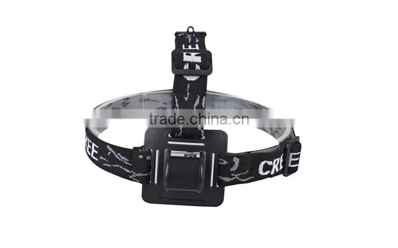 Waterproof Outdoor Usage 500 Lumens High Power Xml T6 Led Headlamp 3 Mode Led Headlamp Rechargeable Led Headlamp