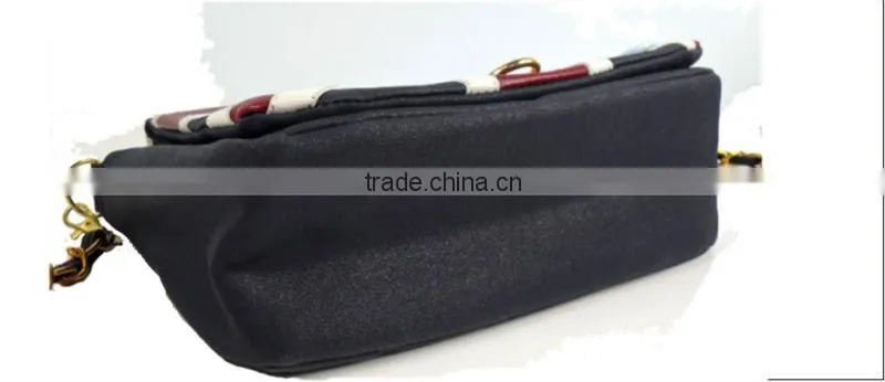 The New England flag Vintage messenger Crossbody Bag chain female