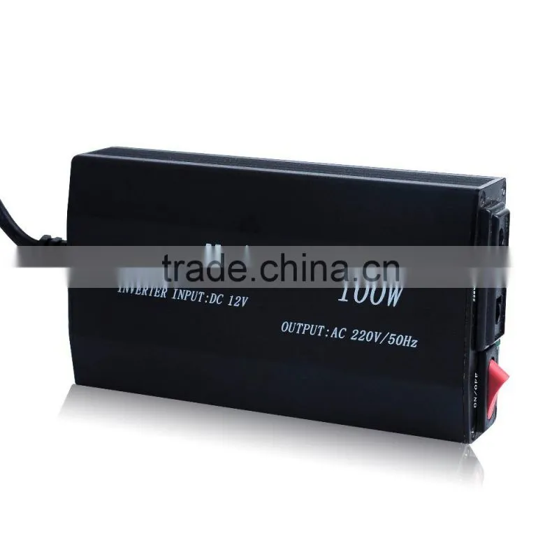 100W car Inverter,dc12V ac220V,modified sine wave