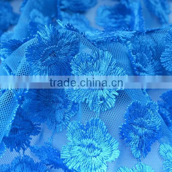 Mesh bottom little flower water soluble embroidery lace