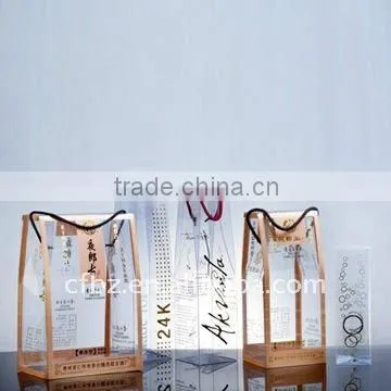 jewelry packaging box PET Plastic Packing Boxes