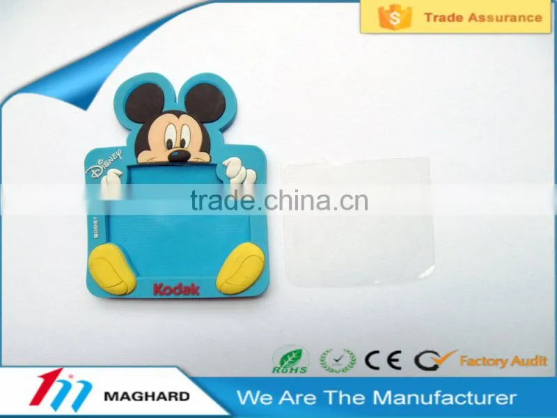 promotional cute cartoon soft pvc fridge magnet kids toy