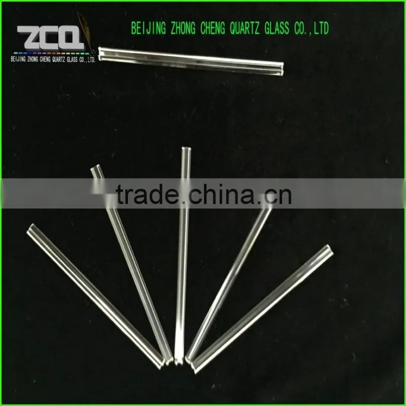 High Quality Polishing Capillary Quartz Glass Notch Bar