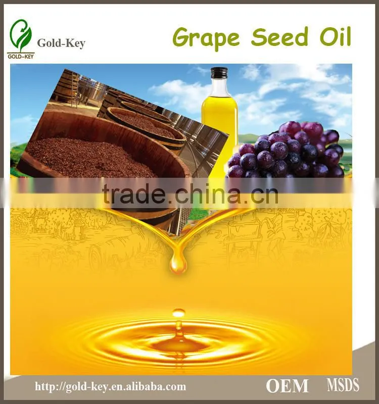 cold pressed grape seed oil for best base oil and health care products