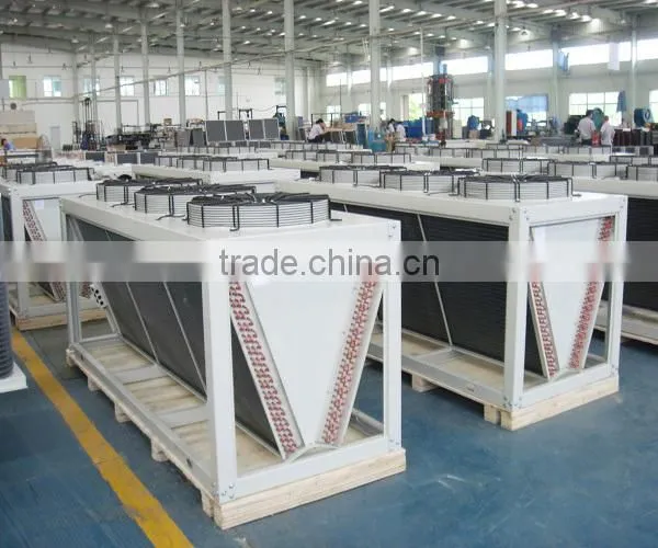 Fin Type refrigeration air cooled condenser for refrigeration cold rooms, etc